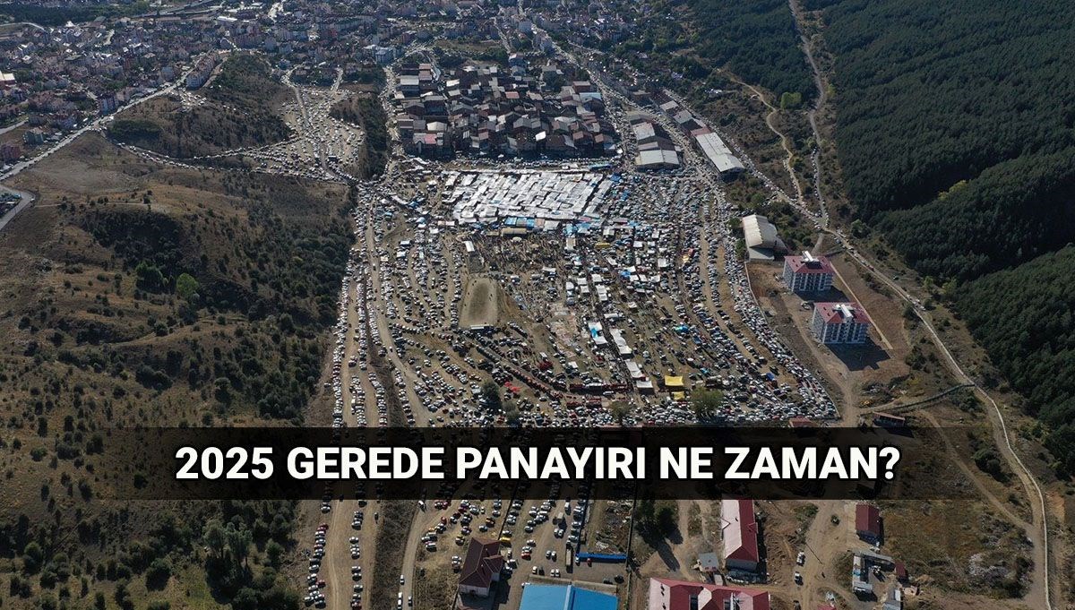 Gerede panayırı başlıyor! Bolu Gerede Hayvan ve Emtia Panayırı ne zaman, nerede?