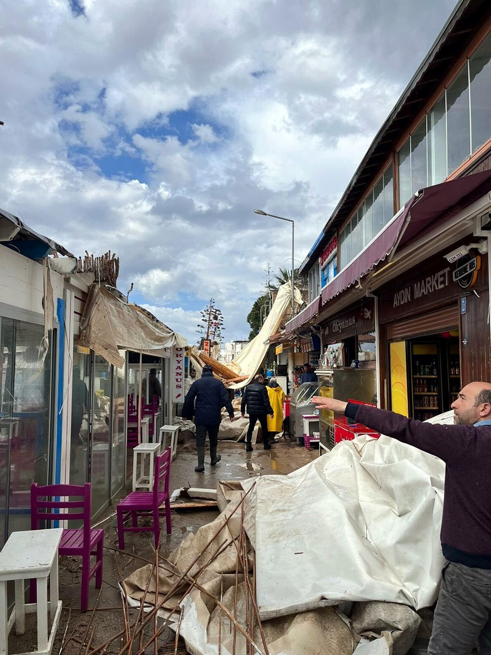 Bodrum'u fırtına vurdu - 2
