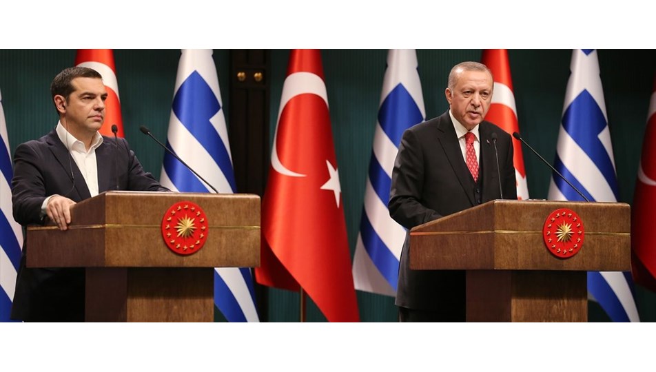 Erdoğan-Çipras görüşmesi