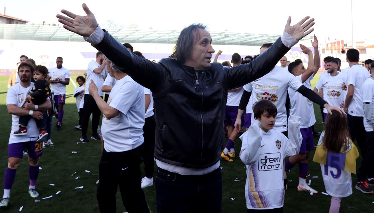 Eyüpspor Başkanı Murat Özkaya: Hayalim Avrupa kupasında final oynayabilmek Eyüpspor Başkanı Murat Özkaya: Hayalim Avrupa kupasında final oynayabilmek