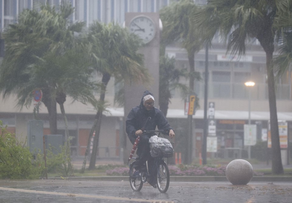 Japonya'da Nanmadol tayfununa karşı 8 milyon kişiye tahliye uyarısı - 1