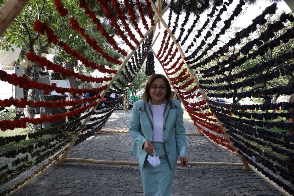 GastroAntep Festivali, fıstık hasadı ve şire yapımı ile başladı - 11