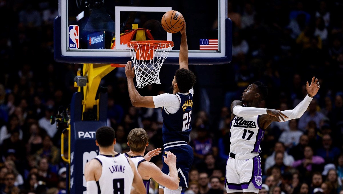 Nuggets, Kings'i rekorlarla geçti