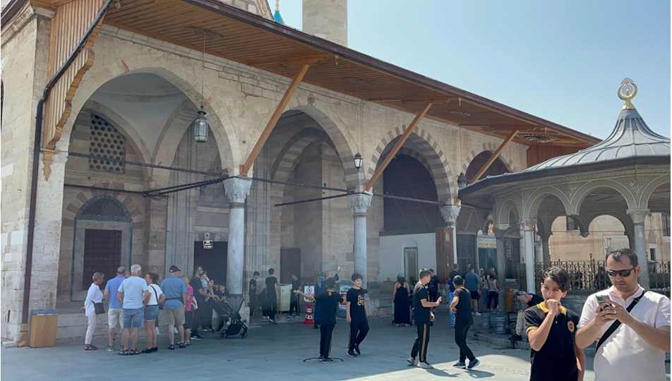 Mevlana Müzesi bayramda 50 binden fazla ziyaretçiyi ağırladı