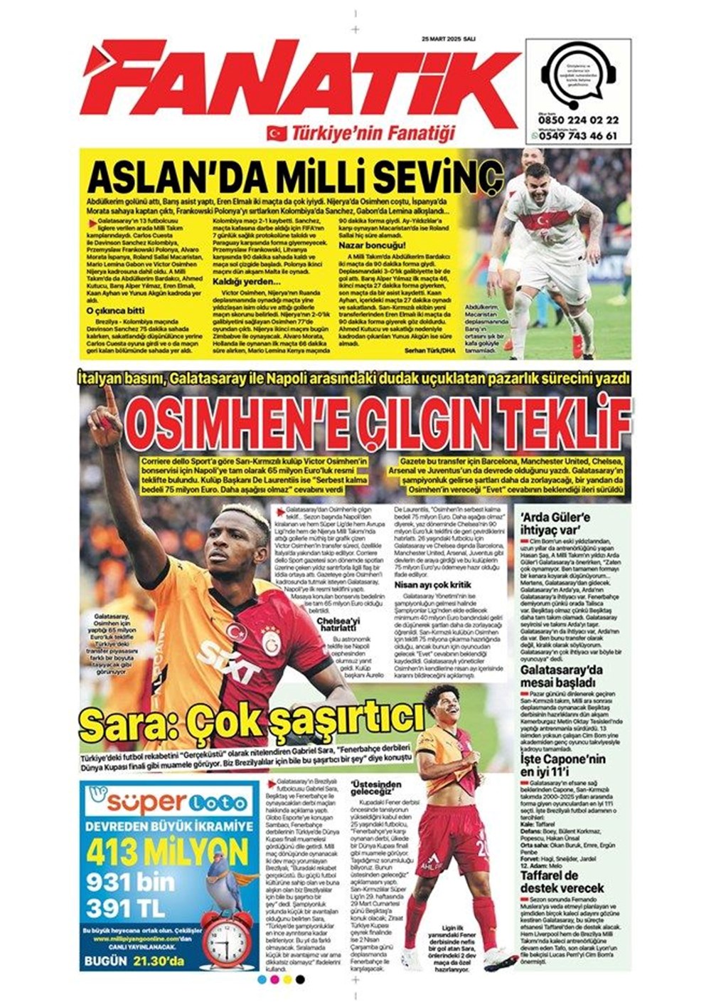 "Osimhen'in 65 Milyon Euro Şoku: 25 Mart 2025'te Spor Dünyasını Sarsan Transfer!" 89