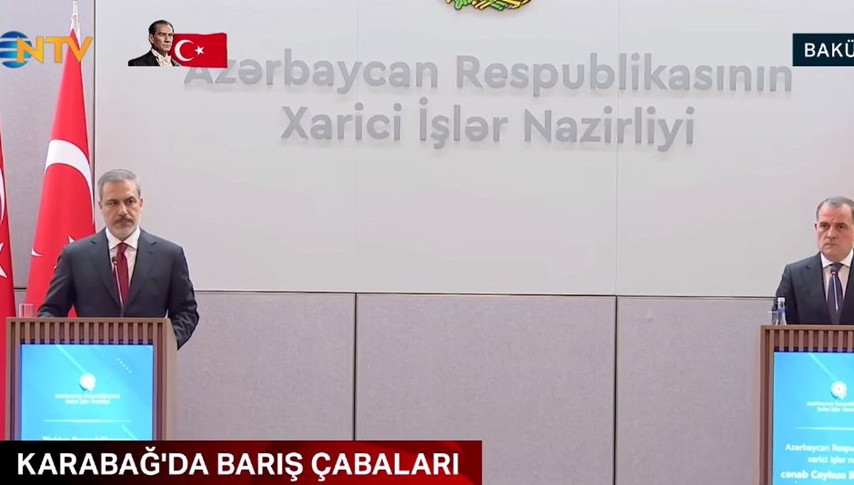 Dışişleri Bakanı Fidan, Azerbaycanlı mevkidaşı Bayramov ile görüştü Dışişleri Bakanı Fidan, Azerbaycanlı mevkidaşı Bayramov ile görüştü