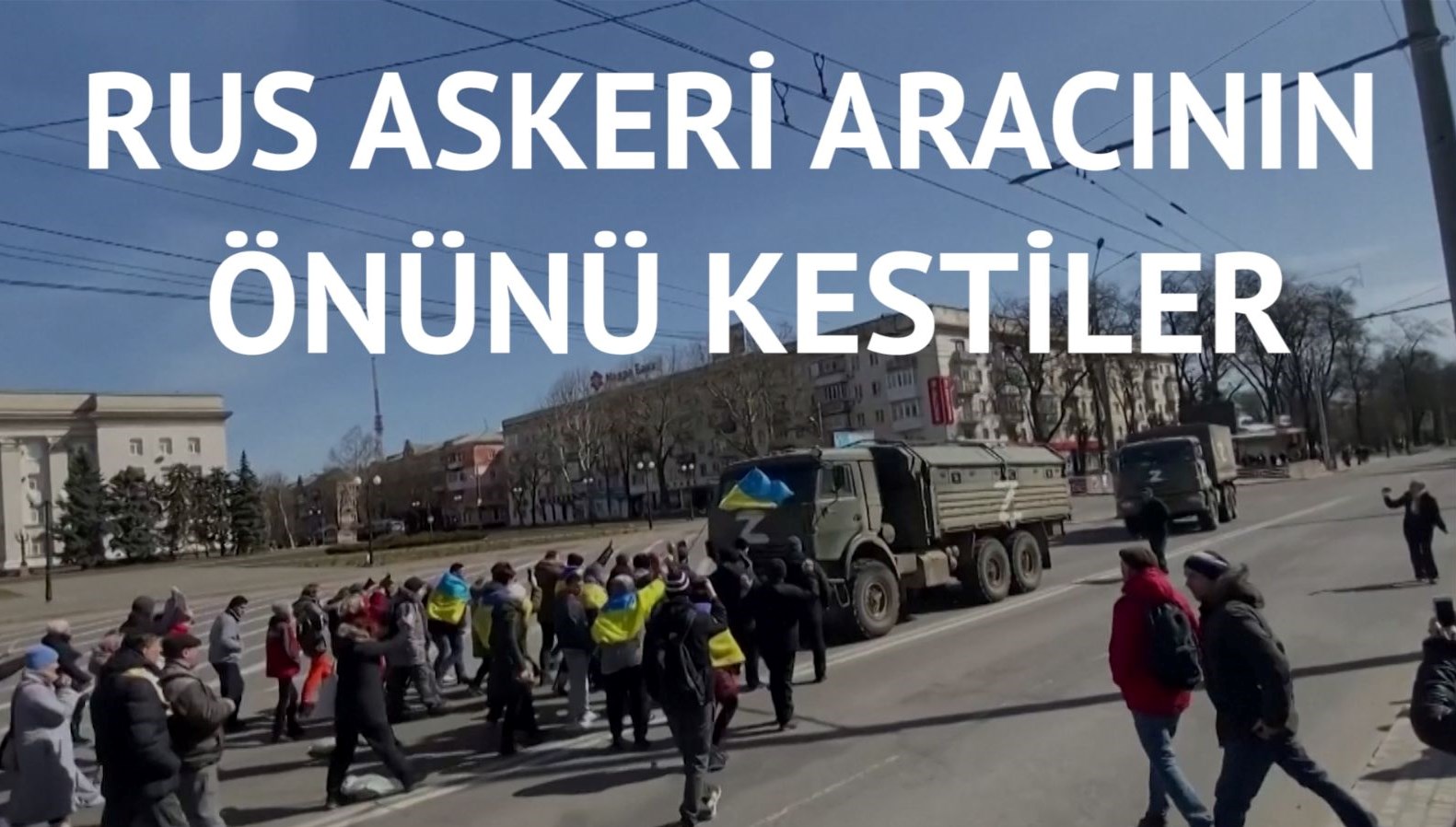 Ukraynalılar Herson’da Rus askerlerini geri gönderdi