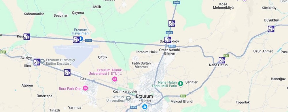 Yola çıkacaklar dikkat... Sabit radar noktaları belli oldu - 27