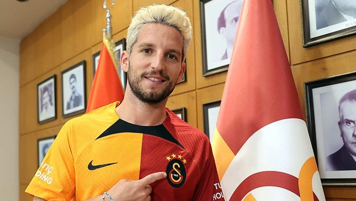 Galatasaray'da Mertens, 10 numaralı formayı giyecek