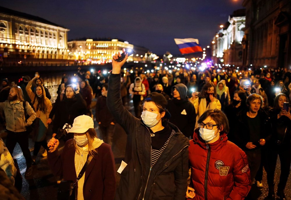 Rusya’da Navalny protestoları: Bin 700’den fazla kişi gözaltına alındı - 27