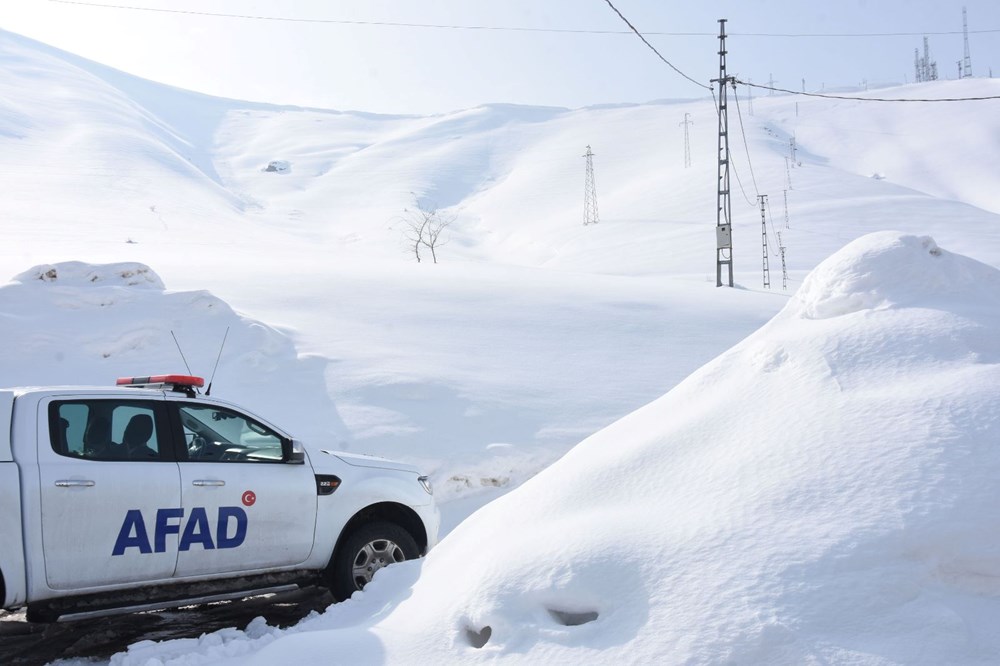 Bitlis'te çığ riski: 40 ev boşaltıldı - 7