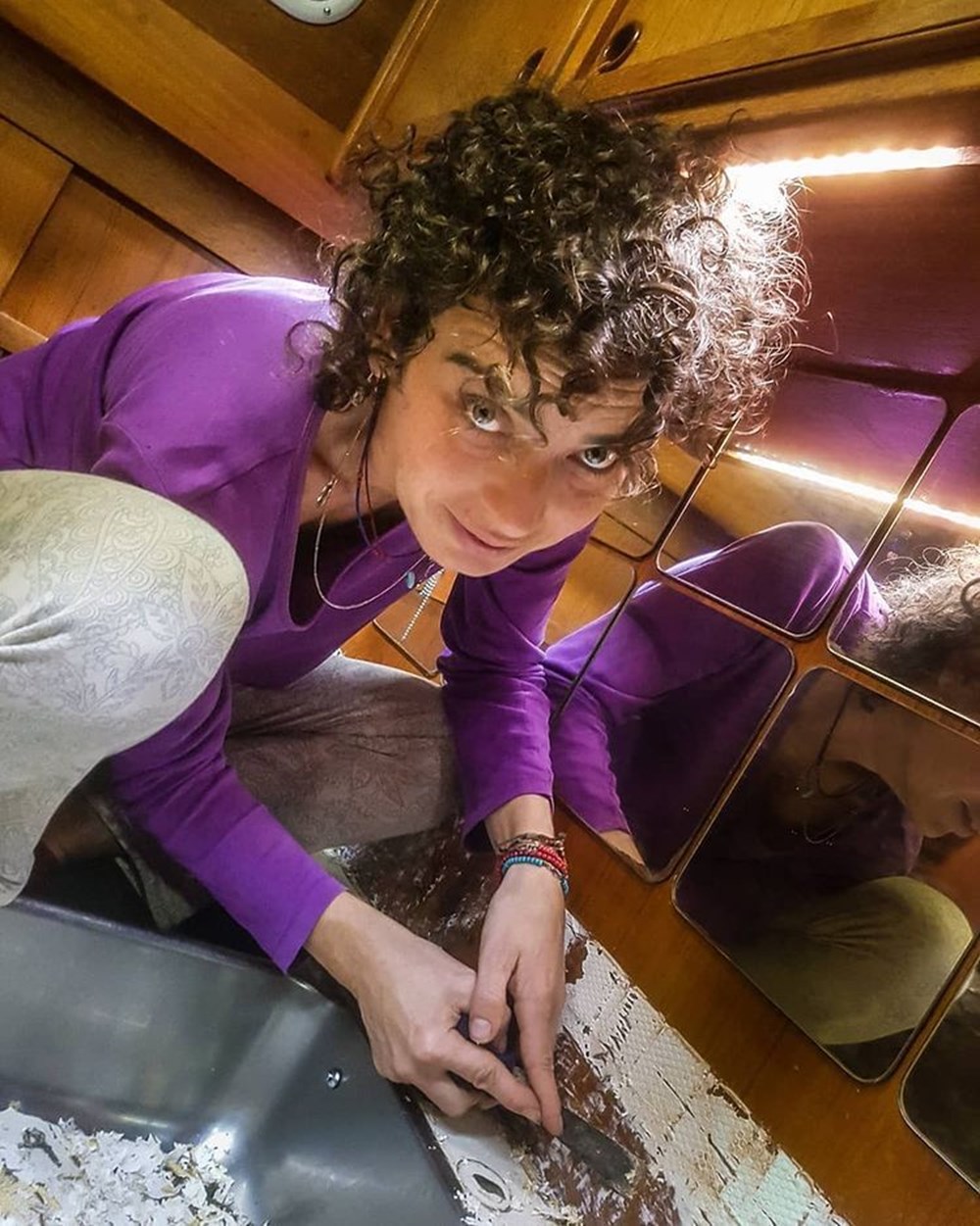 Yeşim Büber 11 yıldır teknede yaşıyor: Bazen zor - 1