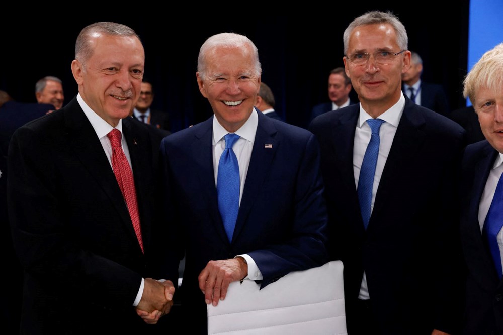Cumhurbaşkanı Erdoğan NATO Liderler Zirvesi'nde - 5
