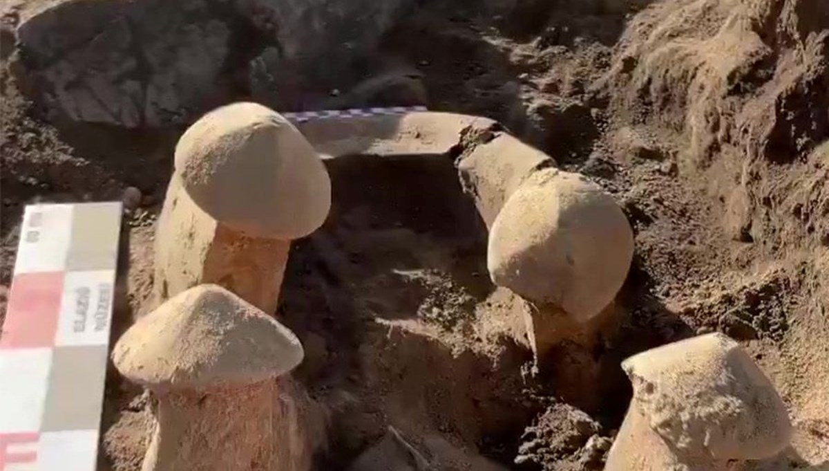 Elazığ'da yaklaşık 6 bin yıllık buluntular gün yüzüne çıkarıldı