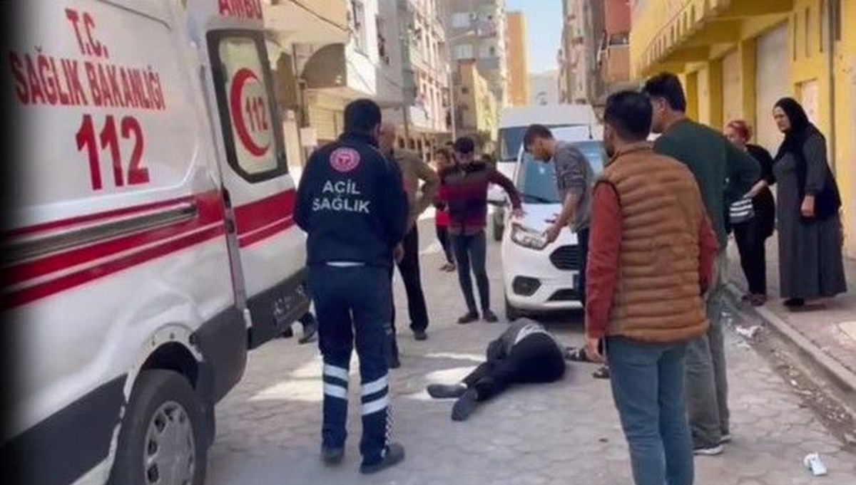 Mardin’de 3’üncü kattan düşen Elif, ağır yaralandı Mardin’de 3’üncü kattan düşen Elif, ağır yaralandı