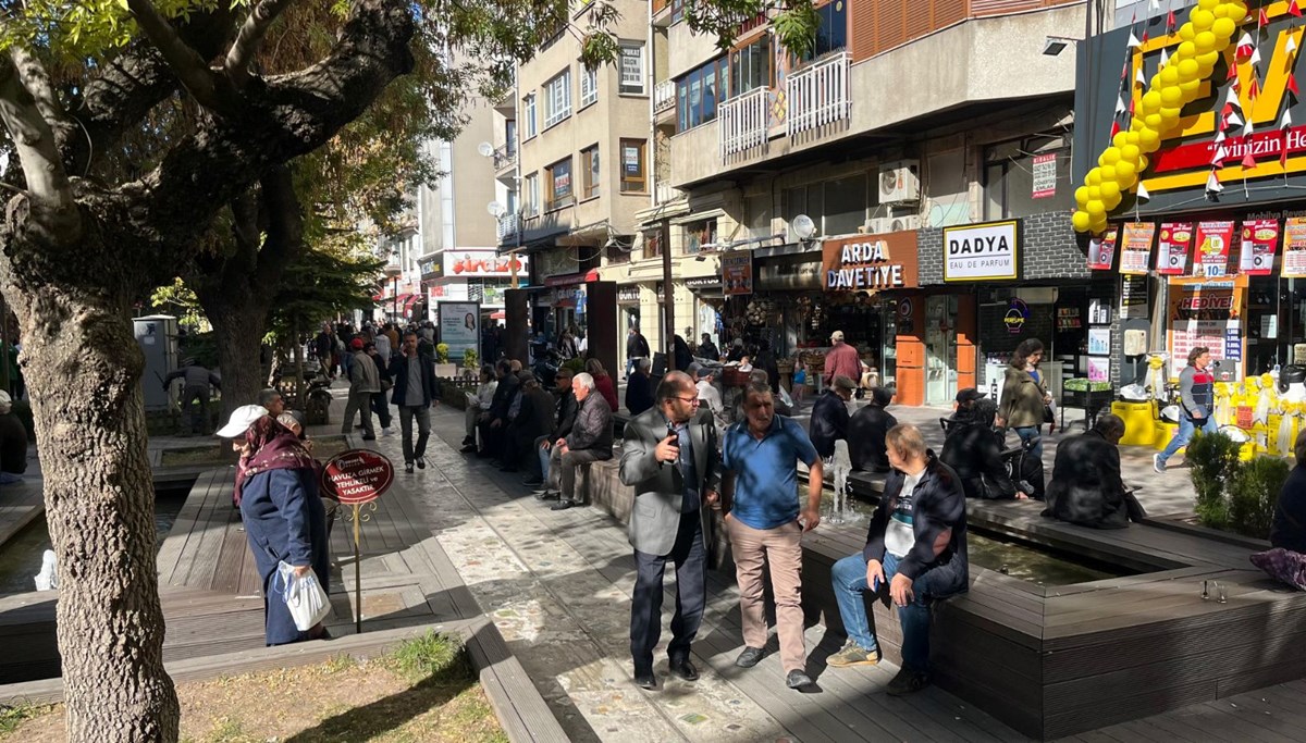 Vatandaşlar sıcak havanın tadını çıkarttı