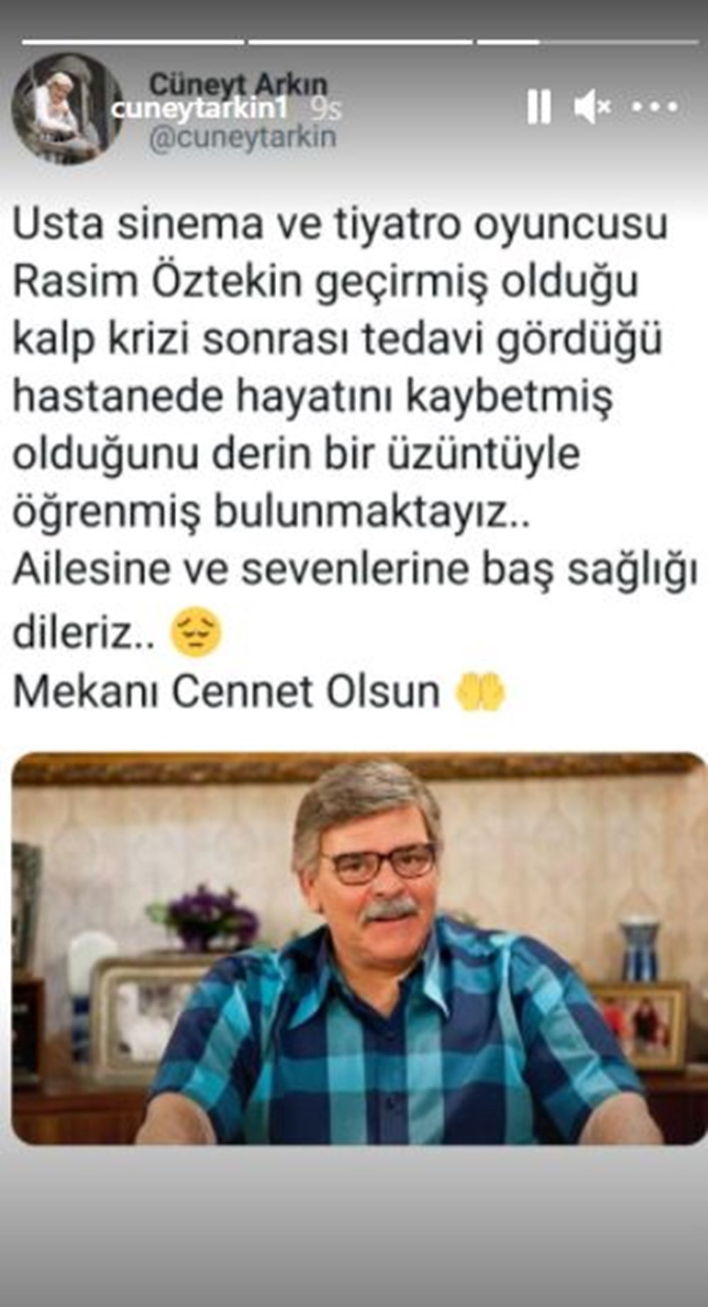 Ünlü isimlerden Rasim Öztekin mesajları - 20