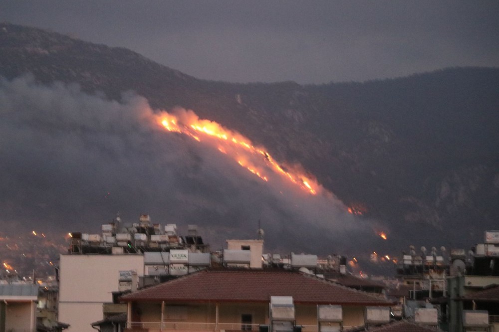 Hatay'da 2 orman yangını - 3