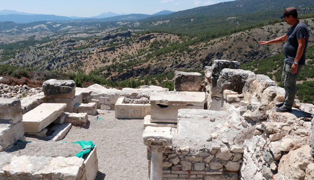 Kibyra'da ilk defa bazilikal planlı kilise bulundu - 1 Kibyra'da ilk defa bazilikal planlı kilise bulundu - 1