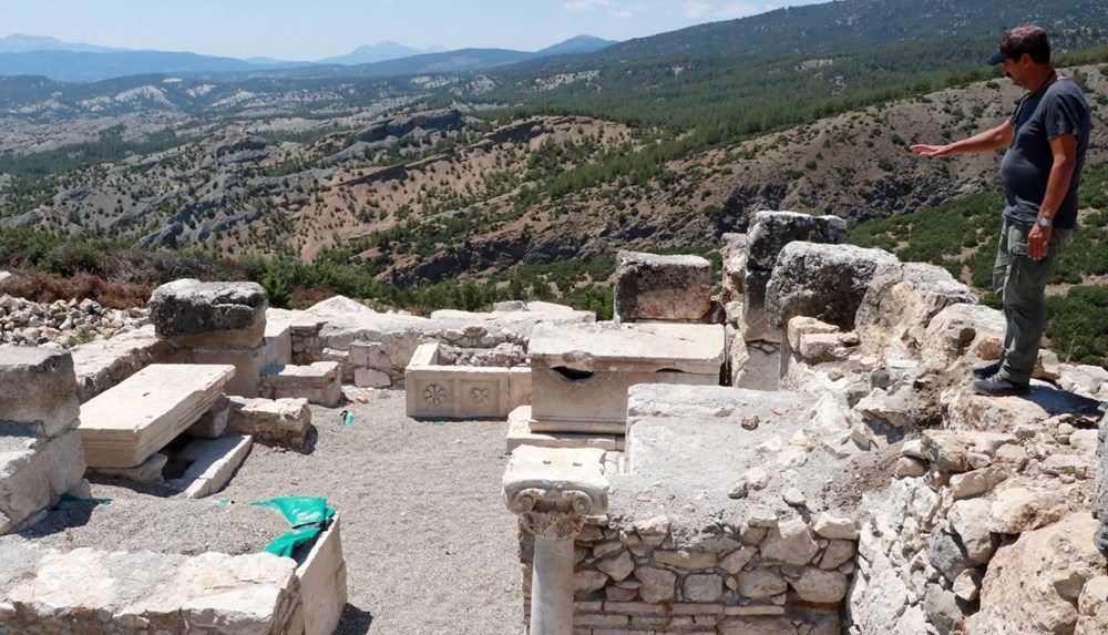 Kibyra'da ilk defa bazilikal planlı kilise bulundu - 1