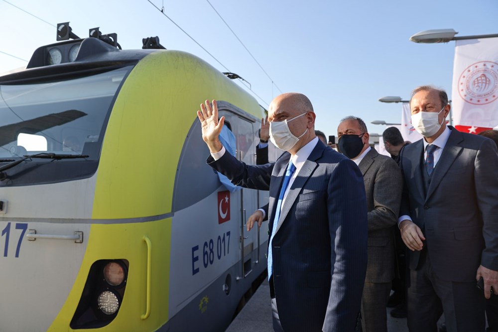 Türkiye'den Çin'e gidecek ilk ihracat treni İstanbul'dan uğurlandı - 8