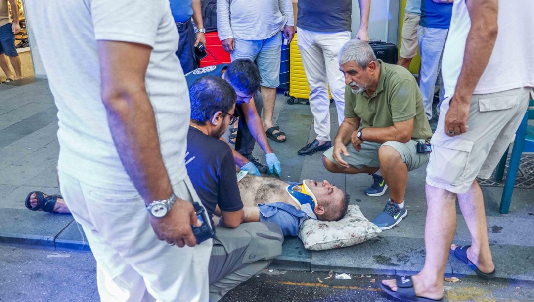 Taksicilerin müşteri kavgasında ortalık karıştı: 3 yaralı