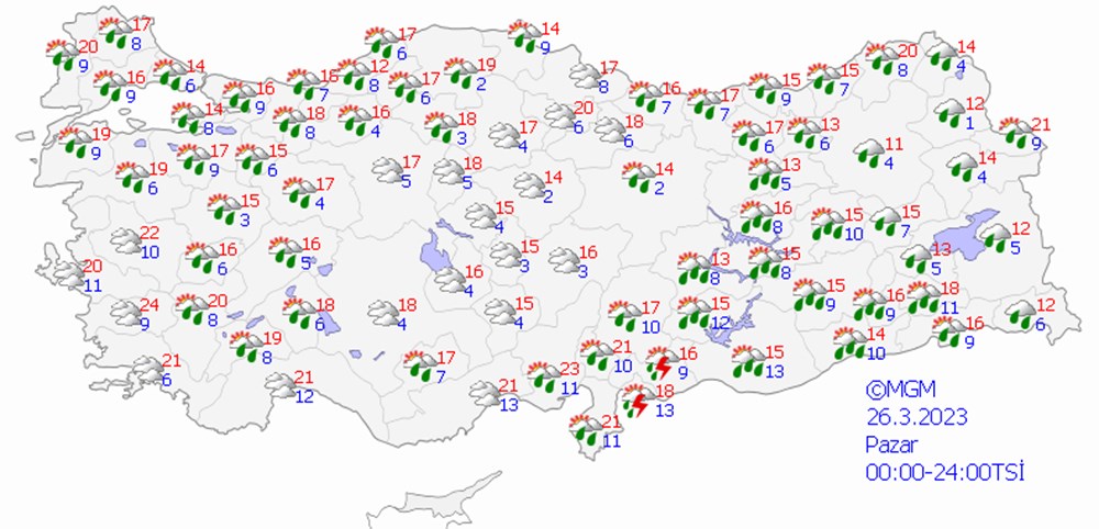 Deprem bölgesi için kuvvetli yağış uyarısı - 5