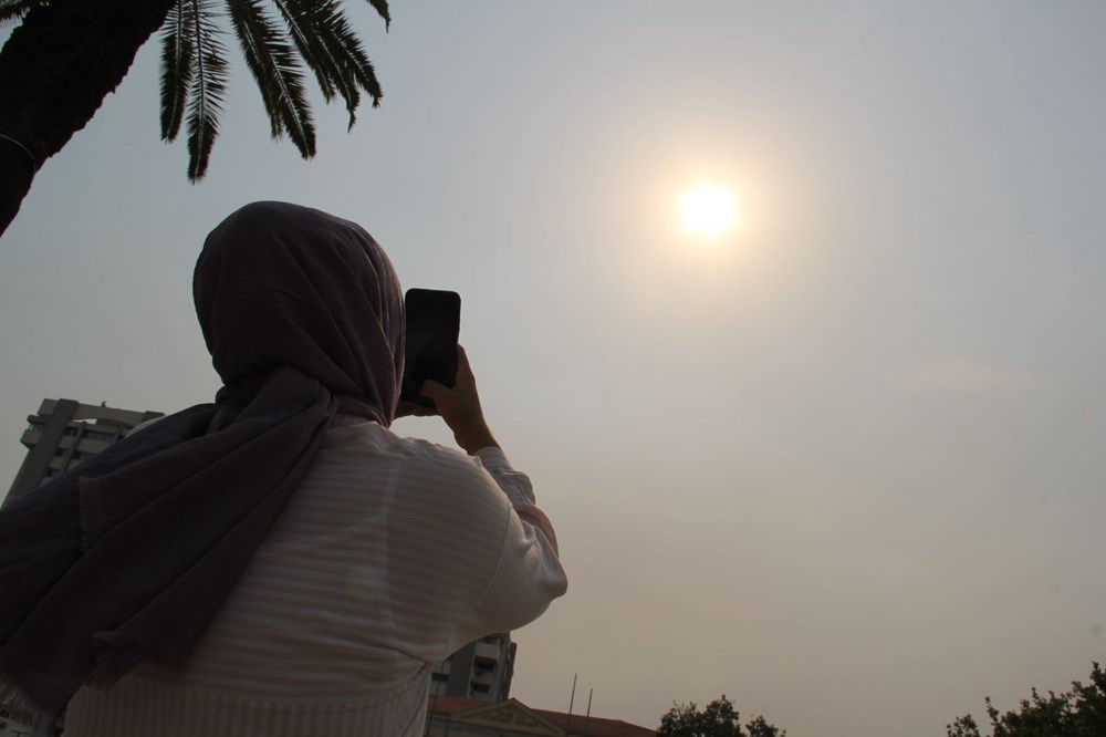 İzmir'de bulanık gökyüzü korkuttu - 4
