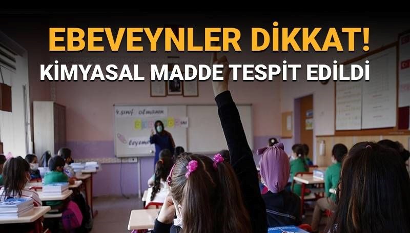 Bakanlık GÜBİS üzerinden ifşa edip uyardı: Kimyasal madde içeren okul üniforması toplatılıyor