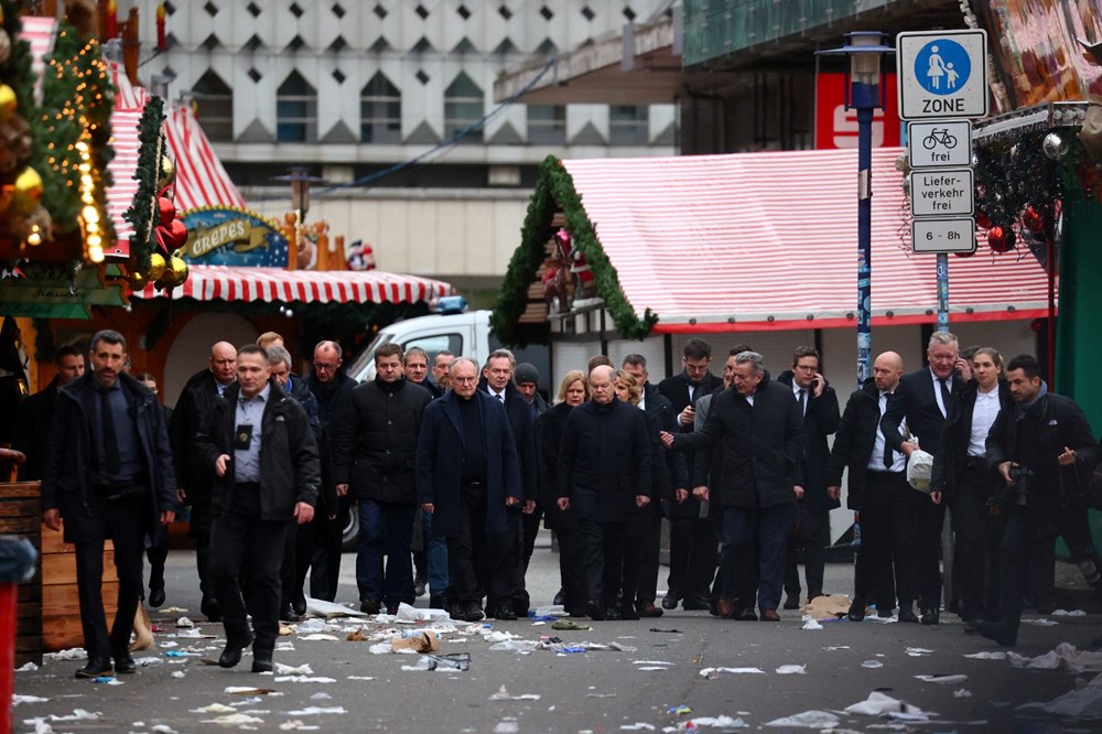 Almanya'da Noel pazarına saldırı: Ölü sayısı 5'e çıktı, 41 yaralının durumu ağır | "Saldırgan İslam düşmanı" - 1