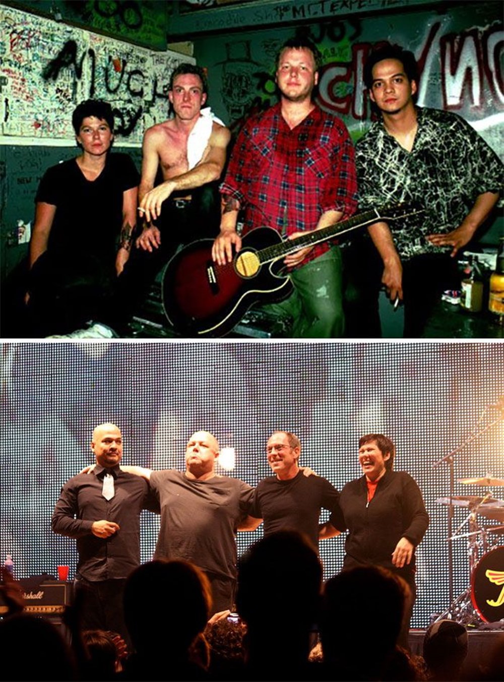 Группа до. Группа Pixies в 2004. Pixies фото группы. Легендарные рок группы. Легендарная группа.