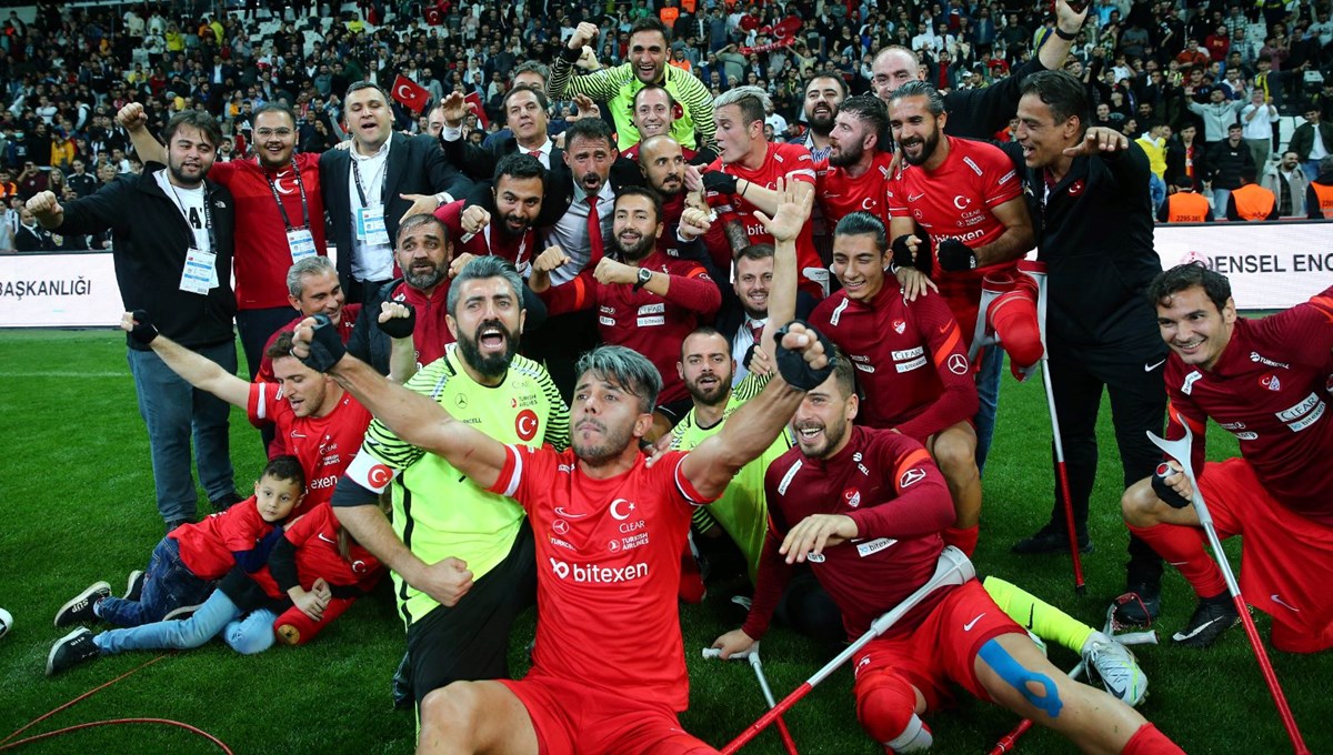 Türkiye Ampute Futbol Takımı, finalde