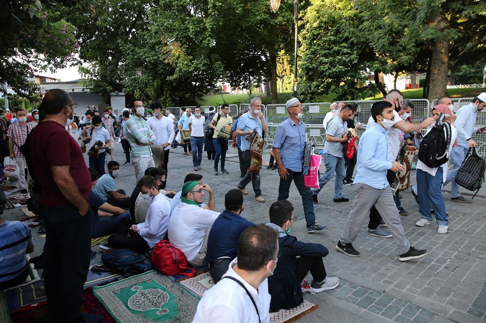 Ayasofya-i Kebir Camii Şerifi ibadete açıldı (Ayasofya'da 86 yıl sonra ilk namaz) - 33