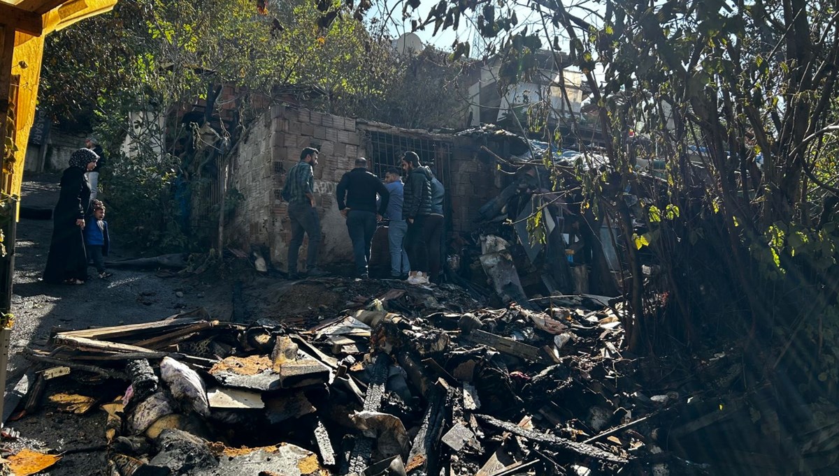Gecekondu yangını korkuttu