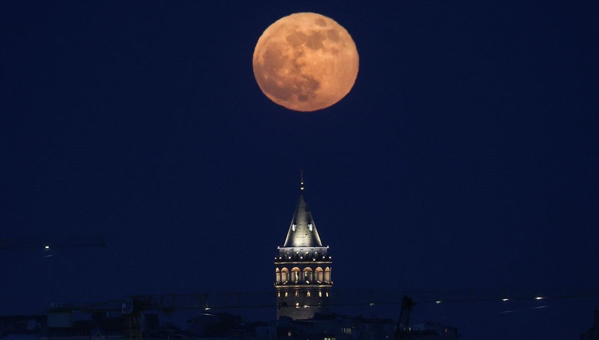 Türkiye'den Süper Ay manzaraları