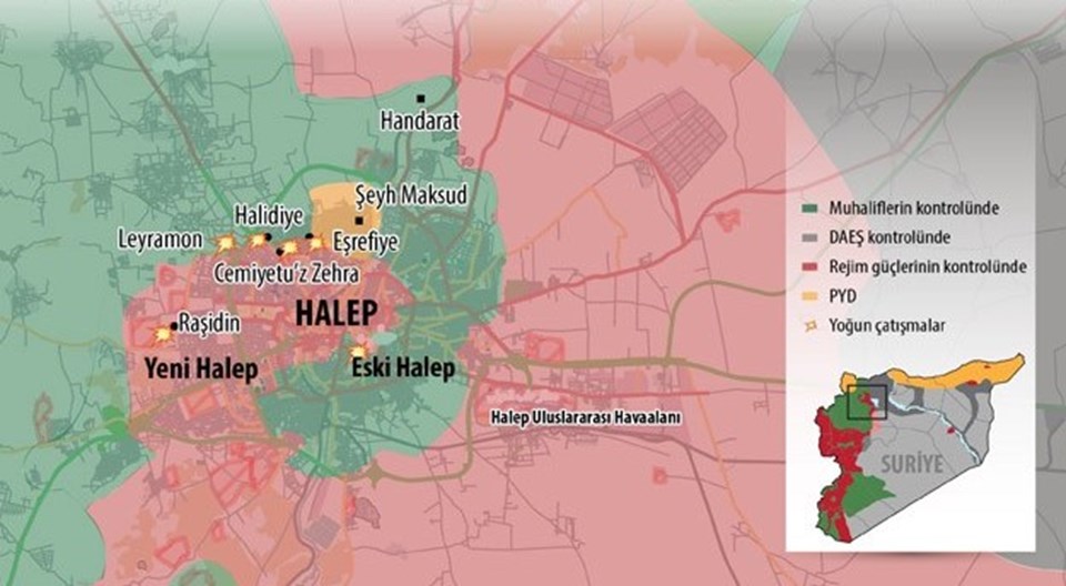 Muhaliflerin Halep'teki operasyonu sürüyor - 1