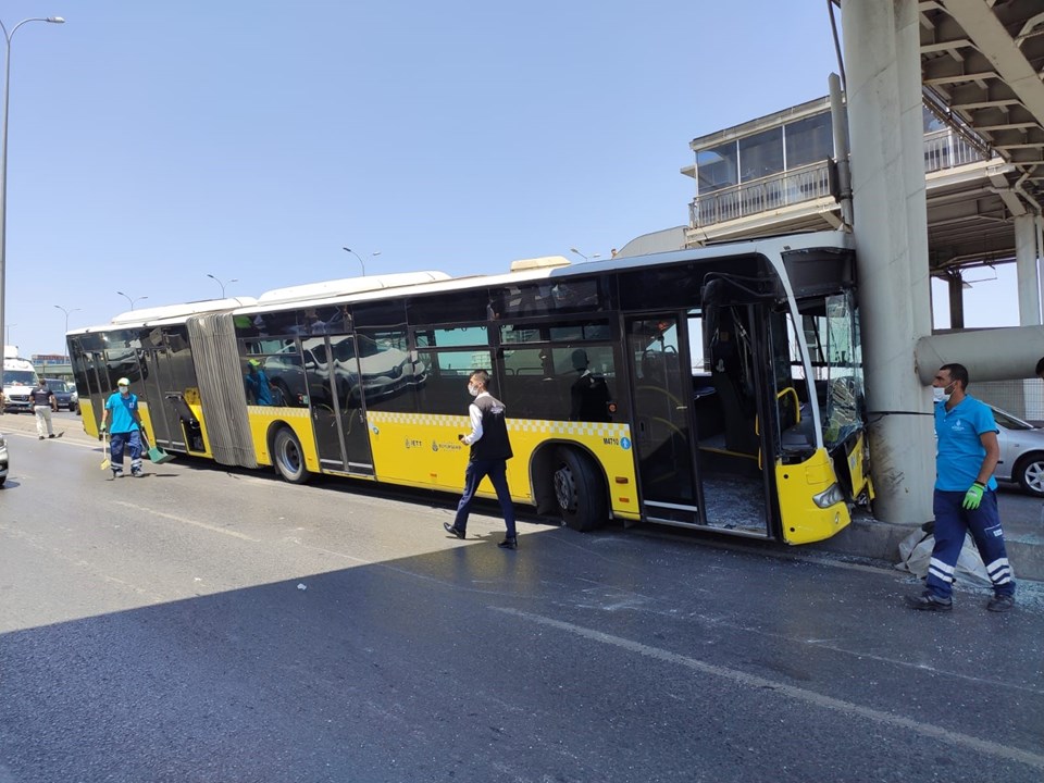 Beylikdüzü'de İETT otobüsü kazası: 19 yaralı - 3