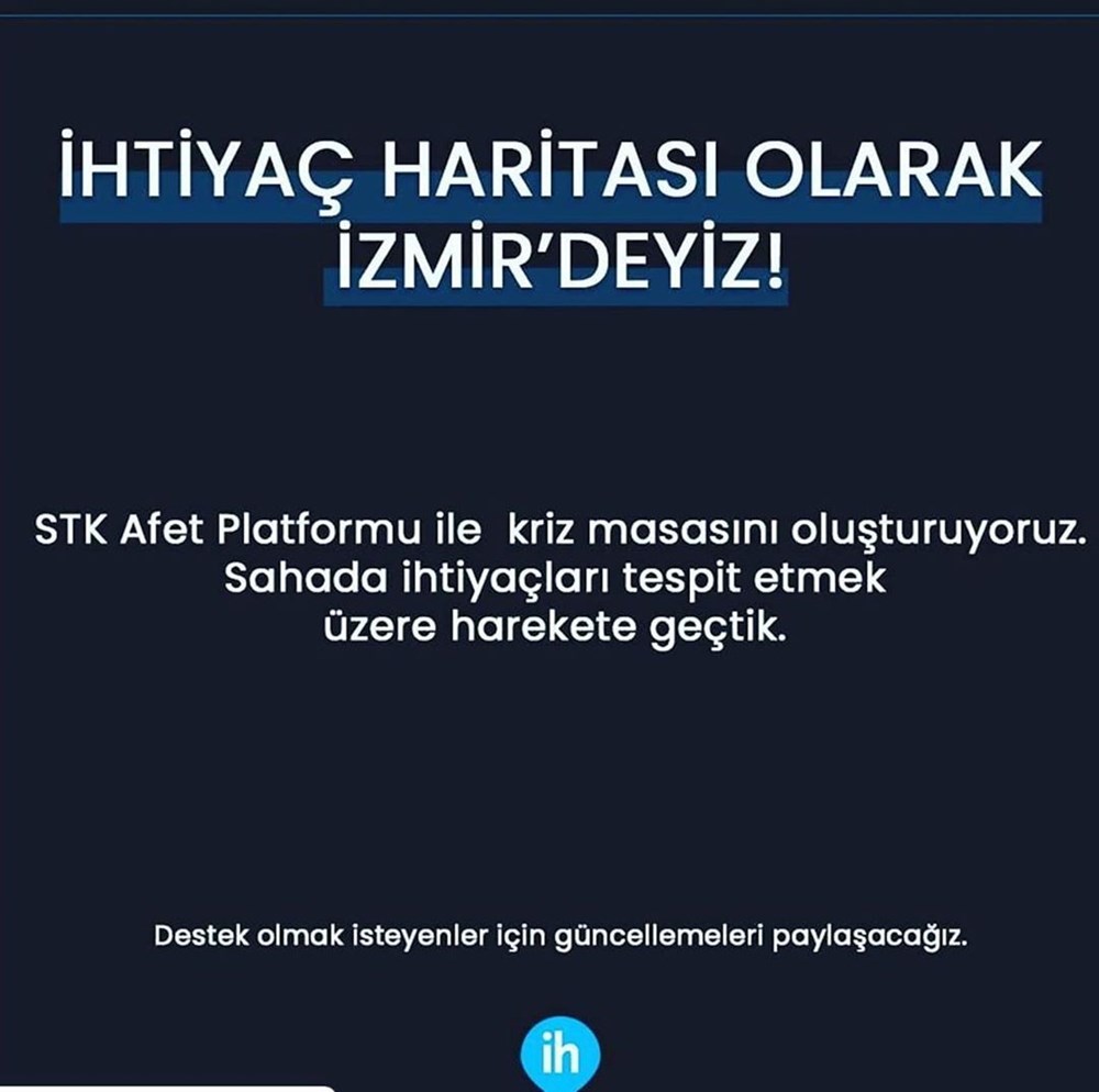 Ünlü isimlerden İzmir'e destek mesajları - 12