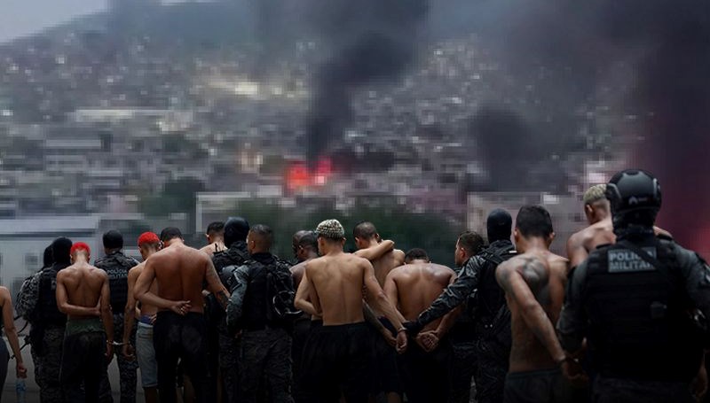 Brezilya'da uyuşturucu operasyonu: 4'ü polis 60 kişi öldü