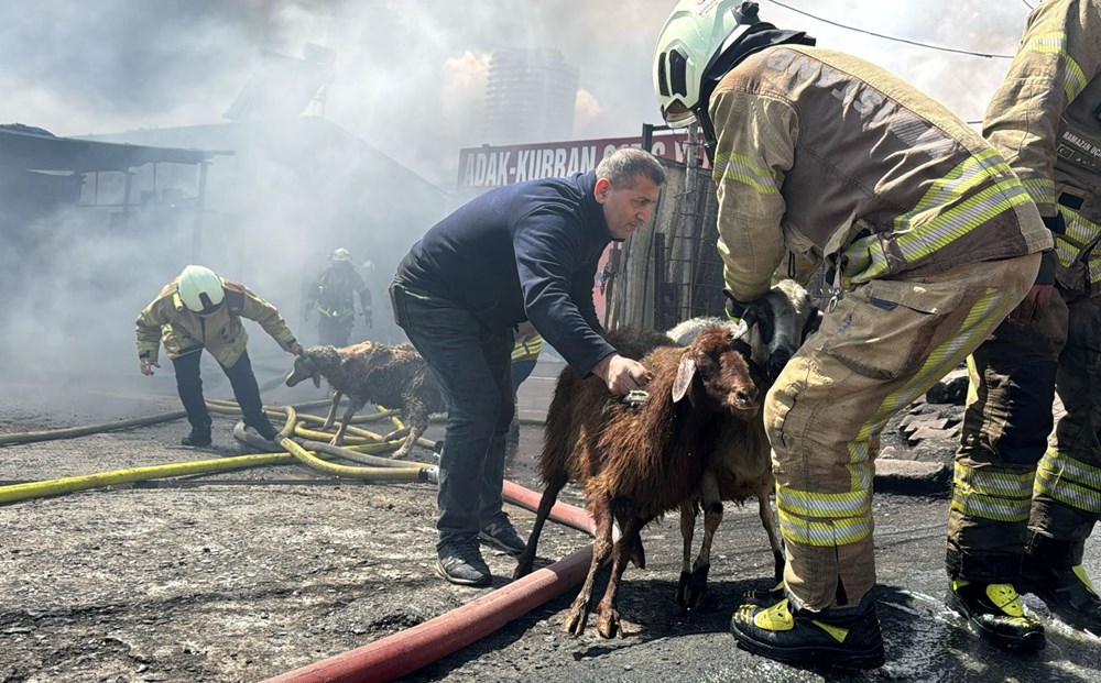 İkitelli'de kimya deposunda büyük yangın - 5