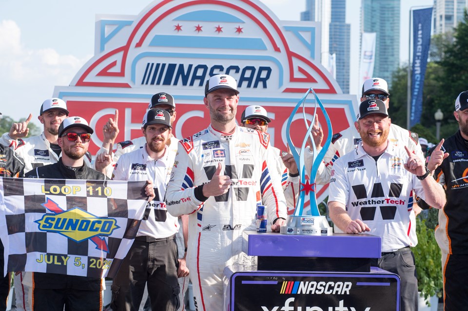 NASCAR sokak yarışında zafer van Gisbergen'in - 1
