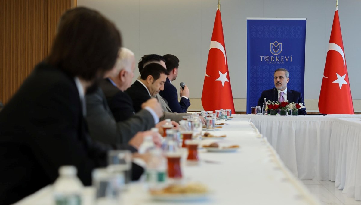 Bakan Fidan'dan ABD'de Gazze diplomasisi Bakan Fidan'dan ABD'de Gazze diplomasisi