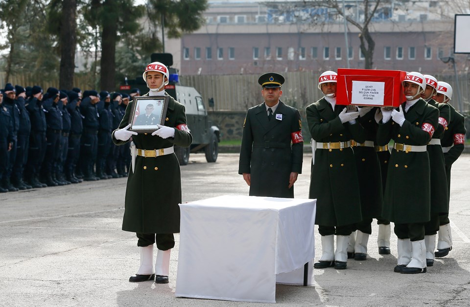 Şehit asker için Diyarbakır’da tören - 2
