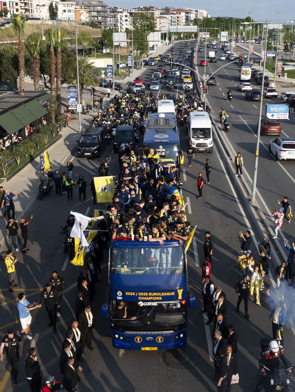 Fenerbahçe Beko, EuroLeague şampiyonluğunu kutluyor 84