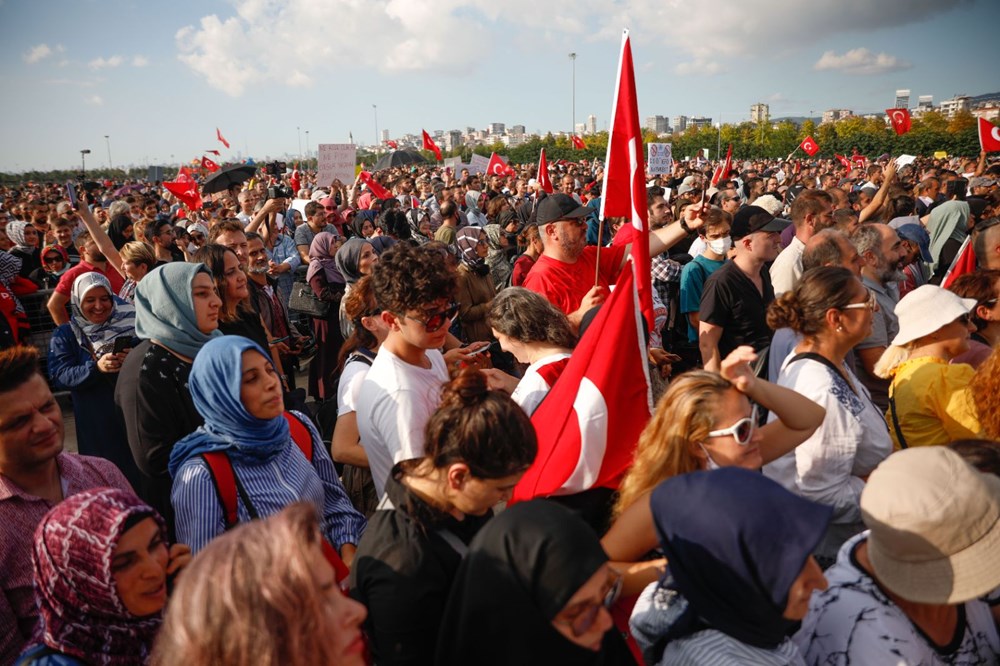 Aşı karşıtları miting yaptı: İşte kareler - 3