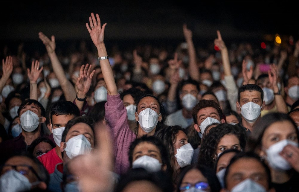 Barcelona'da yapılan 5 bin kişilik konser deneyi sonuçlandı - 9