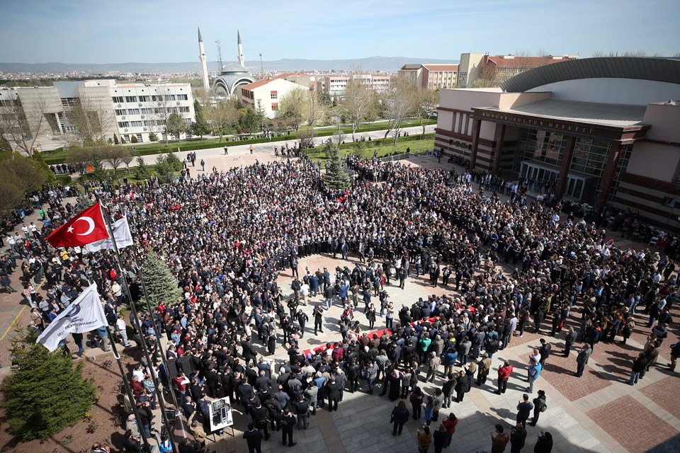 Osmangazi Üniversitesi’nde öldürülen 4 kişi için tören - 10