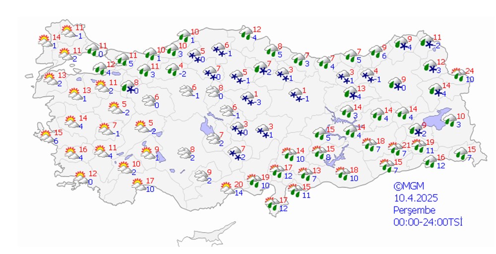 Sağanak Alarmı: Hava Durumu Bu Hafta Kışa Dönüyor! 82
