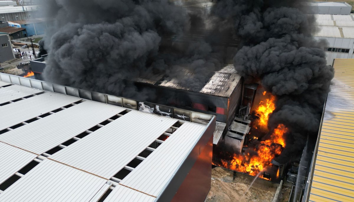 Tekirdağ’daki kimya fabrikasındaki yangın kontrol altına alındı