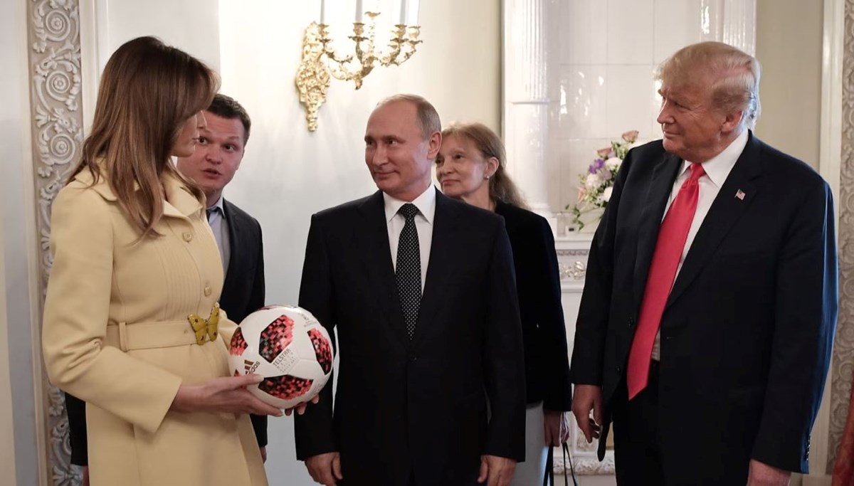 Putin'den Melania Trump'un mektubuna cevap